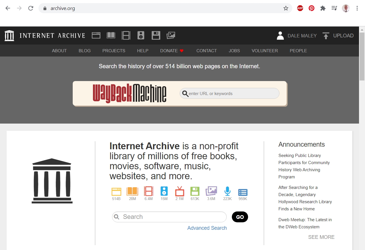 Archive.Org Depository - Fairbury Echoes Museum