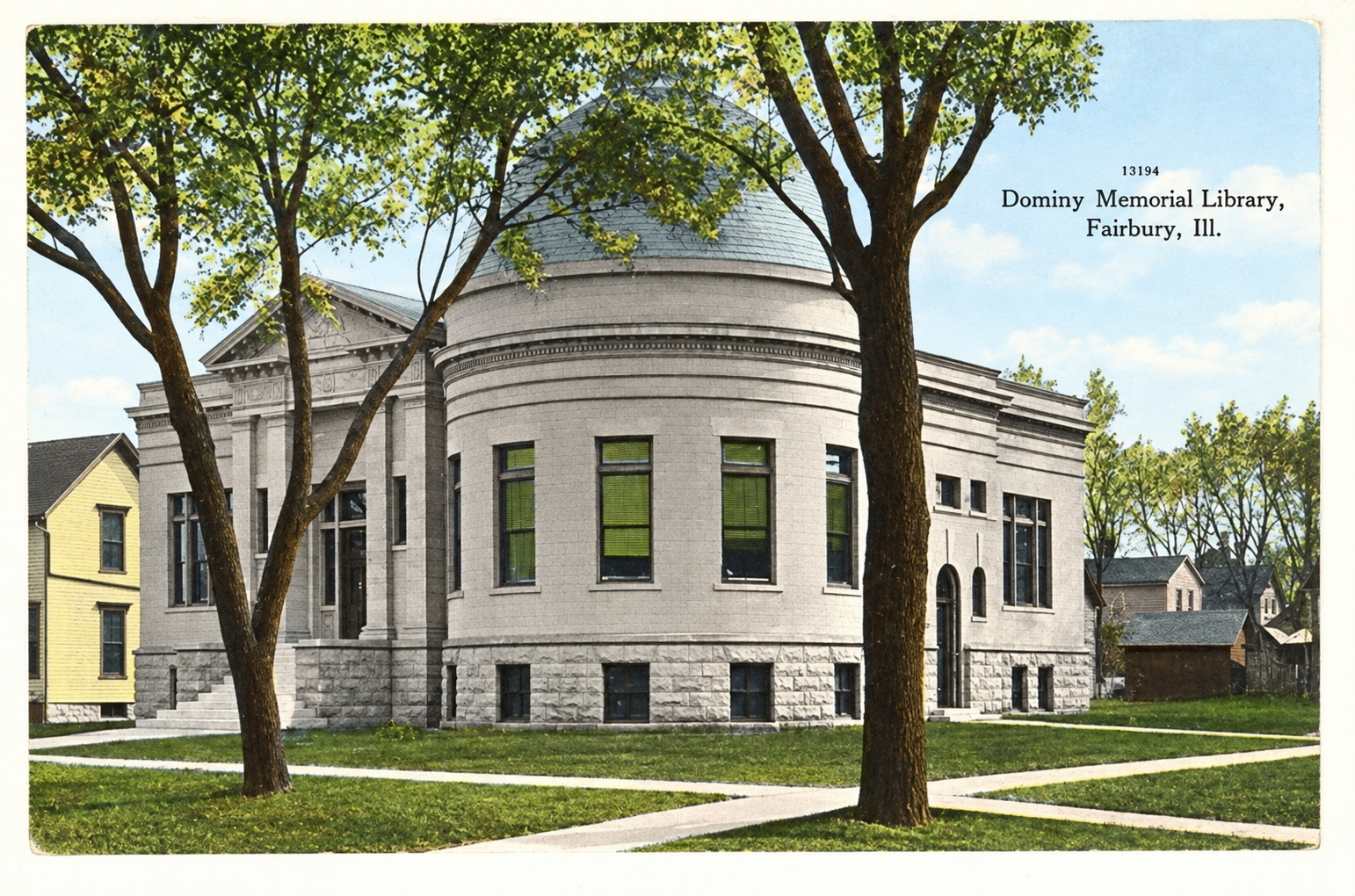 improved version of old dominy library postcard sep 2026