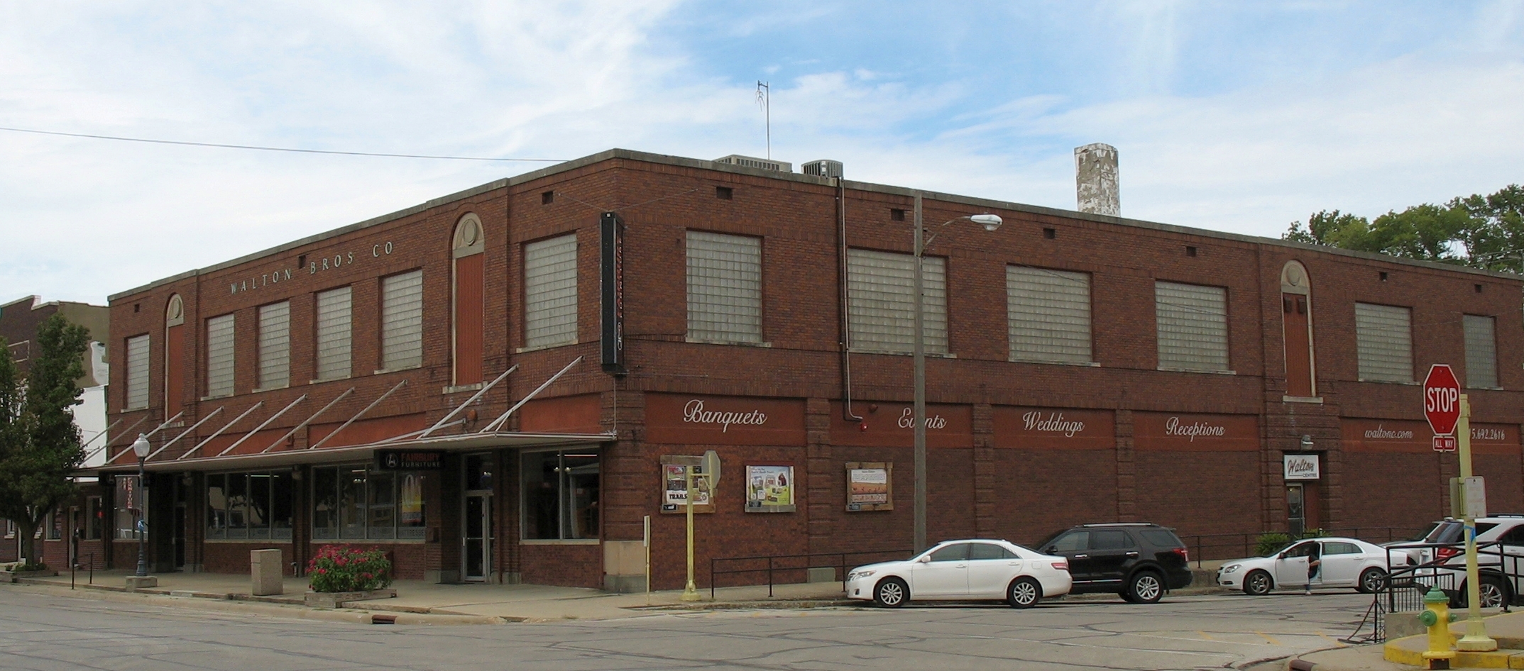 photo of walton building - sep 21, 2018, for walton book
